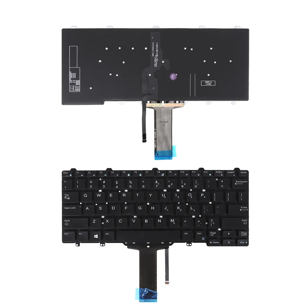 Picture of Laptop US keyboard for DELL Latitude 3340 3350 BLACK (Backlit,Without Frame,For Win8)